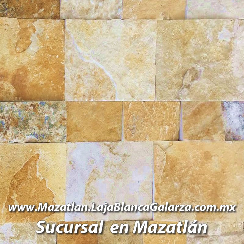 Loseta de Piedra Laja Oro Viejo en Mazatlan